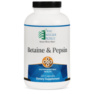 ORTHOMOLECULAR Betaine & Pepsin