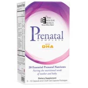 ORTHOMOLECULAR Prenatal Complete with DHA