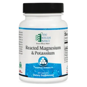 ORTHOMOLECULAR Reacted Magnesium & Potassium